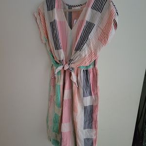 NWT Colorful Cotton Lined Lou & Grey Dress